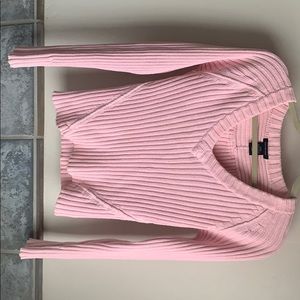 Vintage Calvin Klein baby pink long sleeve
